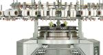 Fleece High Speed Circular Knitting Machine Single Jersey Three Thread 5.50KW