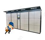 Smart Hotel Parcel Delivery Lockers Community SMS Post Courier Express Click