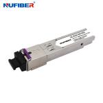 Long Reach 1.25G SFP Module 1490 / 1550nm , 80km SC SFP Fiber Optical Transceive