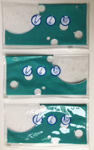 Wholesale ECO PVC Makeup Pouch , WCA 3C Transparent Zipper Pouch Bag for toothpaste and brush from china suppliers