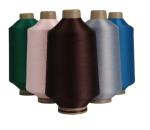 Eco - Friendly Dyed Nylon Yarn Z Twist 100D / 2 High Tenacity For Knitting