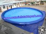 Professional Round Inflatable Water Park / Inflatable Water Pool With CE UL