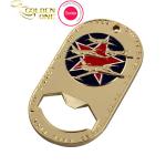 Crown Cork Personalized Beer Opener , Souvenir Gift Custom Metal Cartoon Bottle