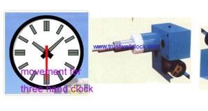 Wholesale movement mechanism motor for outdoor tower clock of three hand needles econd hand-GOOD CLOCK (YANTAI) TRUST-WELL CO LTD from china suppliers