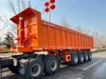 Van Type 4 Axles Hydraulic Side Dump Tractor Tipper Truck Dumper Tipper Semi