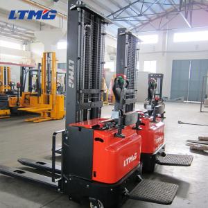 Wholesale Manual Forklift Pallet Stacker , 2 Ton Hydraulic Hand Pallet Stacker DC Motor from china suppliers