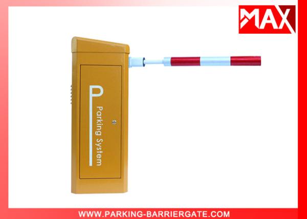 0.6S High Speed Automatic Car Park Barriers 24V DC Motor , LED Vehicle Barrier