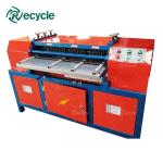 200-300kg/h AC Radiator Recycling Plant Copper Aluminum Tube Cutting Machine