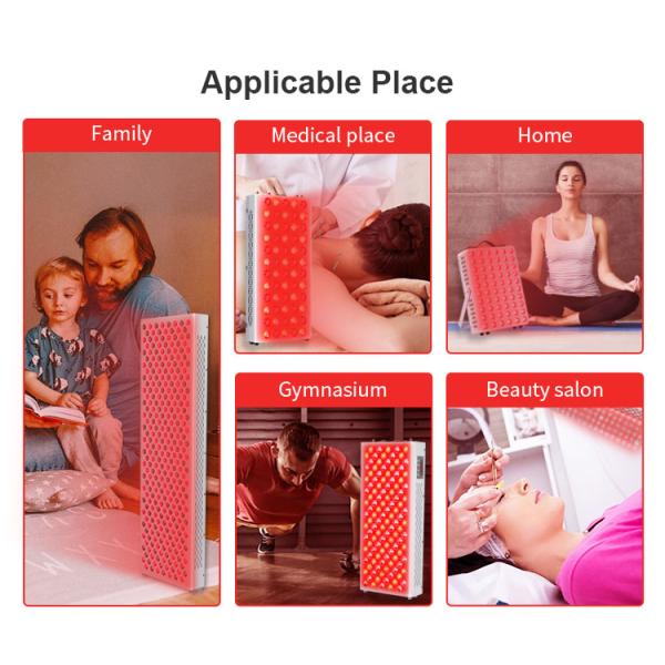 Red Light Therapy Full Body Devices 1500W Infrared Light Therapy Lamp For Pain Relief