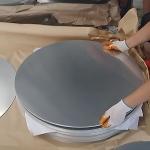 ISO Certificate Aluminum Disc Plate ASTM 1050 3003 5052 1060 2mm For Cooker