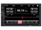 Car Radio 2 Din 7 inch HD 1080P Capacitive Screen 7 Color light Mulitmedia