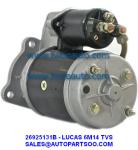 LUCAS TVS Starter Motor 6M14 SERIERS 12V 2.2KW 10T 26925131B 26M251