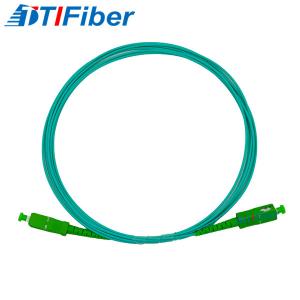 Wholesale 1.6mm 2.0mm G657A1 G657A2 single mode patch cord Simplex Aqua from china suppliers