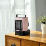 USB Air Cooler Fan LED Light Home Office Bedroom