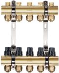 6100 Extruded Brass Water Distribution Manifolds With Concealed Supply Flowrate