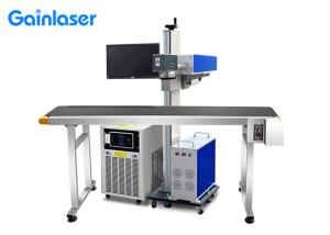 Wholesale 5W 0.15mm Flying UV Laser Marking System With Conveyor Belt from china suppliers