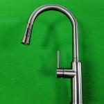Pulldown Kitchen Bar Faucets Single Hole Flexible Hose Mixer Sus304 2039QH