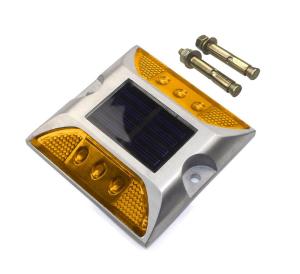 Wholesale Flash / Steady Led Reflective Road Stude , Aluminum Cat Eye Road Reflector from china suppliers