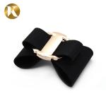 Customized Decorative Shoe Clips Handicrafts / Bonded Leather Style