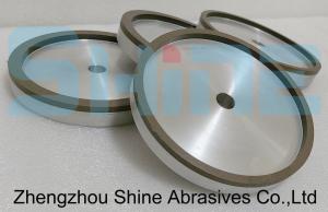 China Carbide Coating Cylindrical Grinding Wheels With Varying Hole Numbers And Resin Bond on sale