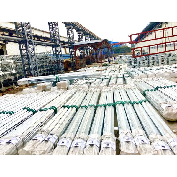 Hot DIP Galvanized Q235B Q355B Electric Substation Steel Structure for Power Line Transmission