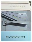 Plastic Card Hot Foil Stamping Machine , Card Concave Code Gilding Machine YHSN