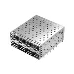 LINK-PP LP24AC01301 SFP Cage 2x4 Port Connector With Outer LightPipe