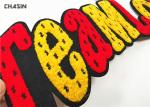 Teamloud Letters Sewn Chenille Towel Patches For College Jackets