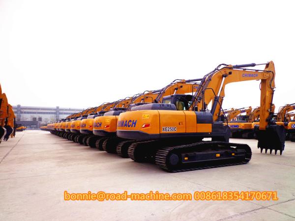 CVXE250C Hydraulic Crawler Excavator Road Construction Long Arm 25 ton Excavator