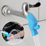 Ozone Resistance Silicone Faucet Expander Kitchen Sink Hand Wash Faucet Expander