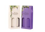 Coloful Wine Gift Box Packaging / Two Window Custom Wine Bottle Boxes
