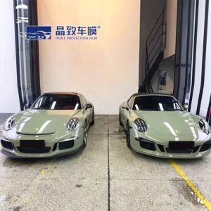 Wholesale VvividPopular Highlight Crystal Glossy Khaki Army Green Car Wrap Film body wrapping vinyl 3m from china suppliers