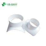 Plastic PVC DIN GB Water Drain Equal/Reducer Snap Tee Pipe Fitting for Repairing
