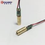 Industrial Mini Laser Modules 520nm 5mW Green Dot Laser Head With Spring