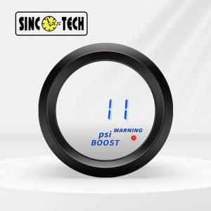 Wholesale LED Display 2'' Boost Gauge Bar Turbo Meter Sinco Tech 6112B Auto Mobile 12V from china suppliers