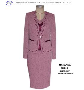 Wholesale New arrival wavy neck designs for ladies suit from china suppliers