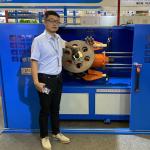 High Speed Cable Taping Machine Eccentric And Tangential Type Non Metallic