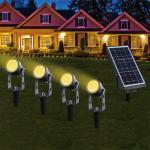 Waterproof Outdoor Portable Motion Sensor Light Auto On / Off For Yard Garden