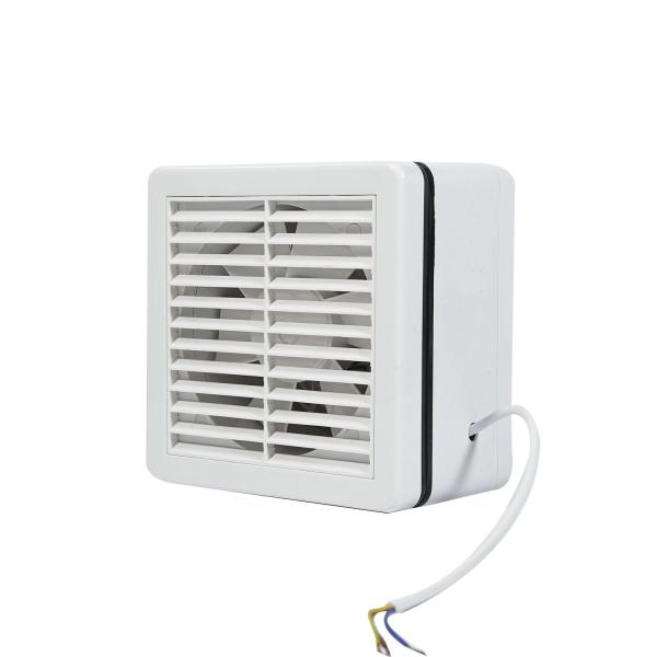 6 8 Inch Bathroom Window Wall Mounted Shutter Air Extractor Fan with OEM/ ODM