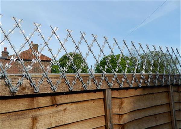 Blade Barbed Mesh 450mm Coil Diameter Concertina Bto22 Fencing Sale Flat Razor