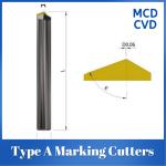 Type A Electronic Cvd Diamond Marking Cutters For Three Dimensional Product