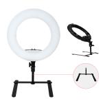 38w Selfie 12inch Inch Led Ring Light Blogger Kit Turning Knob Makeup Set