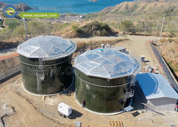 Center Enamel can Provide Aluminum Dome Roofs for North Korea Crude Oil Storage