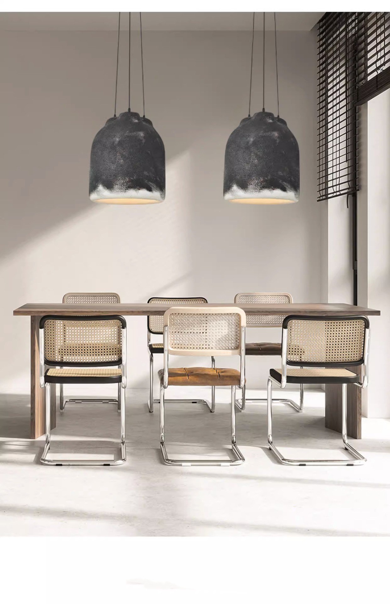Chinese Craftsmanship Modern Elegance with 110-240V Artisanal Foam Pendant Lamp and High Density Polystyrene Shade Material