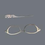 Titanium SUS304 Glass Frame Precision Etched Ultra Lightweight ±0.03mm Tolerance