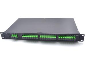 Wholesale 3 In 24 Out SC/APC Panel Fiber Optic PLC Splitter Distribution Box Metal Material from china suppliers