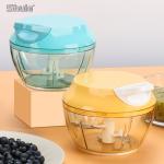 Shule Mini Pull Cord Chopper 420 SS Blade For Meat Vegetable