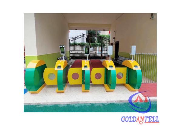 High Speed Pedestrian Facial Recognition System Turnsitle Gate Etrance & Exit