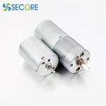 Metallic Miniature DC Gearmotor Sweeper Shredder 25mm Brushed DC Motor With