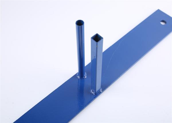 Power Coated Temporary Fencing Base Interpon Powder coated 890 x 100mm x 8.00